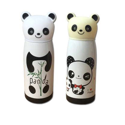 350ml Cartoon thermos cup stainless steel vacuum flask Insulated Tumbler thermo mug thermocup panda shaped thermal bottle [MUG]