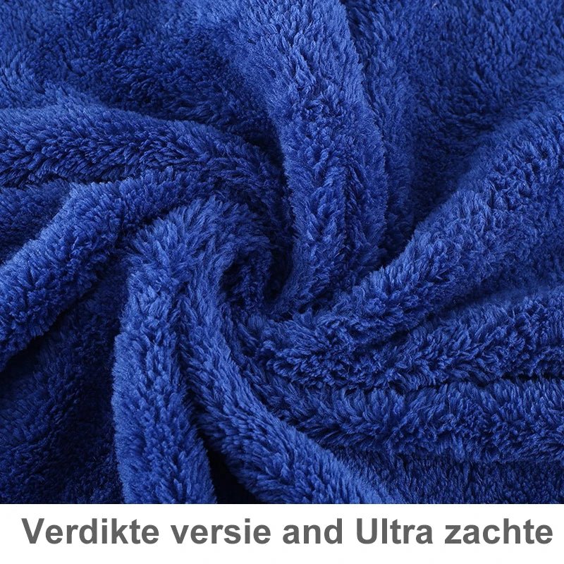 3/5/10pcs Car Wash Microfiber Towel Cleaning Drying Car Polishing Cloth Soft Edgeless Car Detailing Waxing Towel 40X40CM 350GSM [CAR] [DTL]