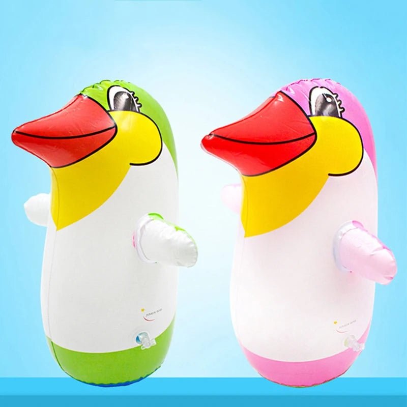 36cm/45cm/70cm PVC Inflatable Toy Lifelike Cartoon Penguin Tumbler Children Gift [MUG]