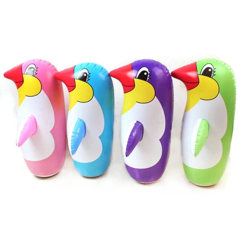 36cm/45cm/70cm PVC Inflatable Toy Lifelike Cartoon Penguin Tumbler Children Gift [MUG]