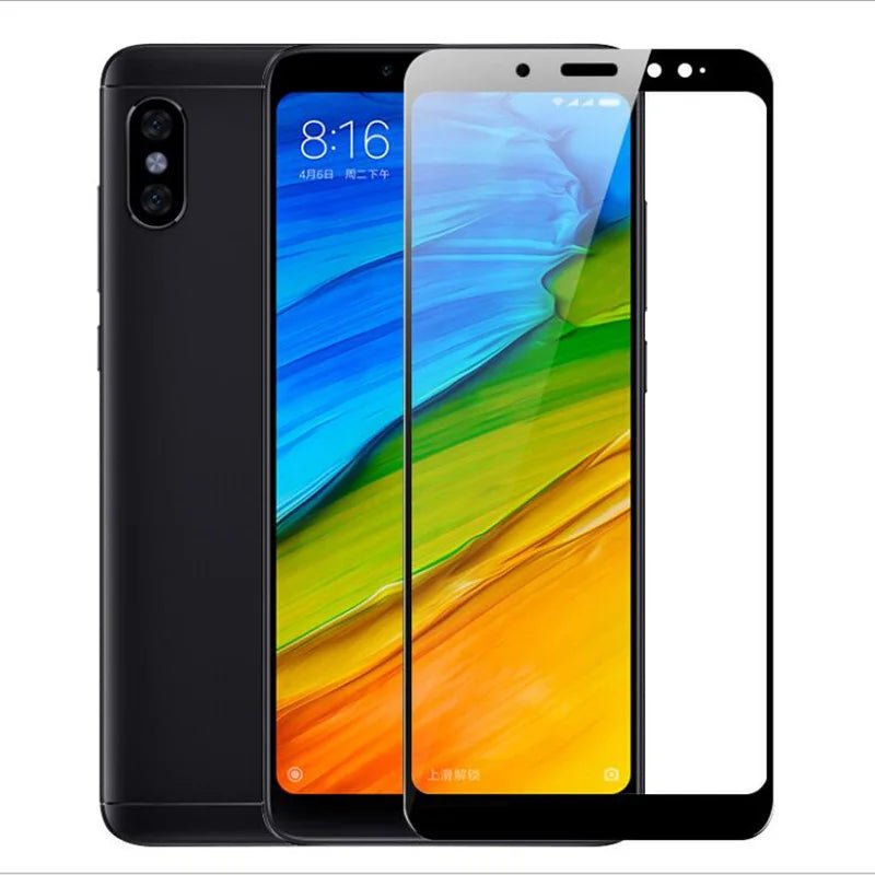 3D Full Cover Tempered Glass for Xiaomi Redmi Note 5 Pro Screen Protector Protective Film for Redmi 5 5 Plus S2 Mi 8 SE Glass [MOB]