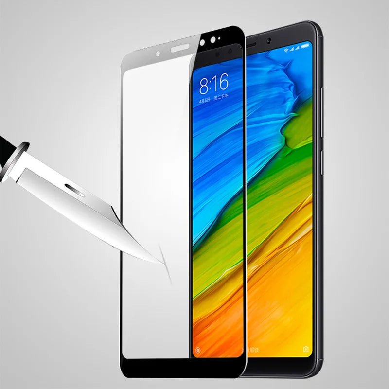 3D Full Cover Tempered Glass for Xiaomi Redmi Note 5 Pro Screen Protector Protective Film for Redmi 5 5 Plus S2 Mi 8 SE Glass [MOB]