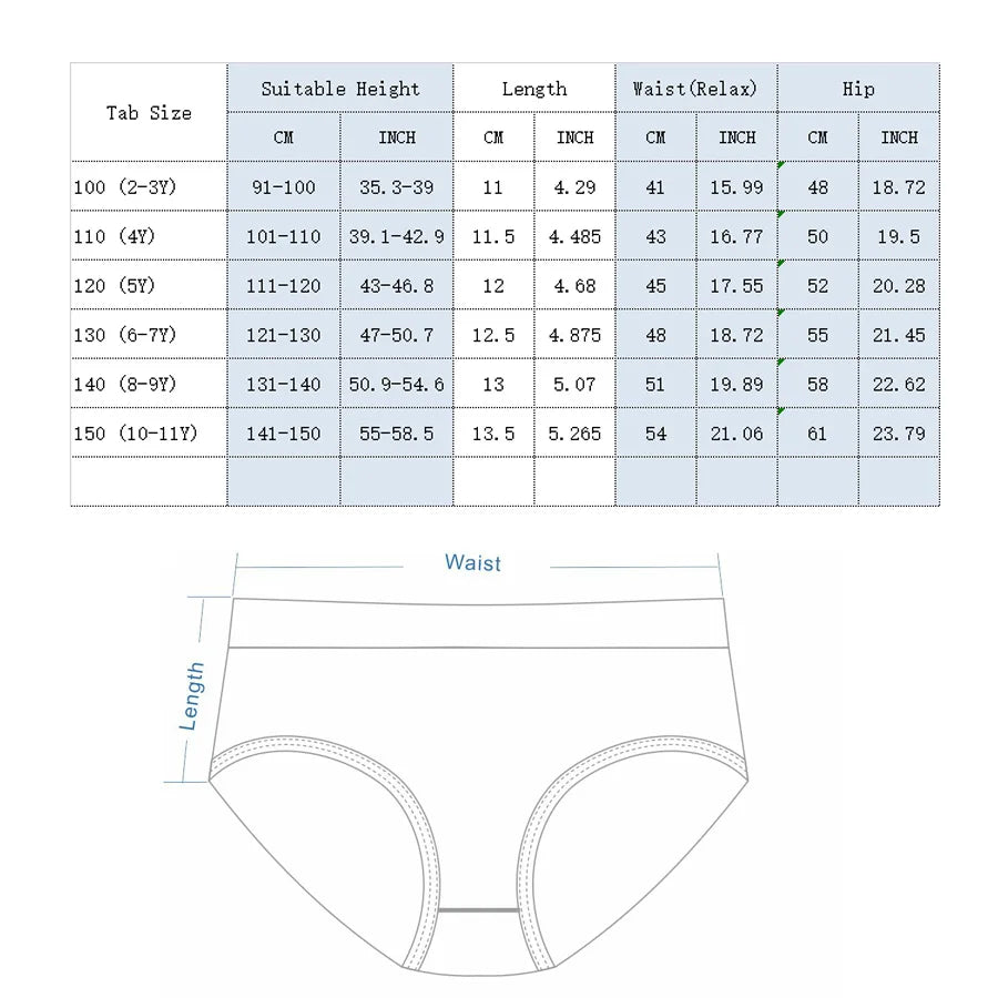 3Pc/Lot Baby Boys Underwear ComfortSoft Waistband Briefs Cotton Panties [GRM] [UND]