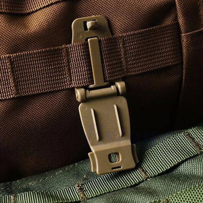 3Pcs/lot Camping Bag Buckle Backpack Webbing Clip Outdoor Tactical SWAT Carabiner Camping Equipment EDC Tools [SPT]