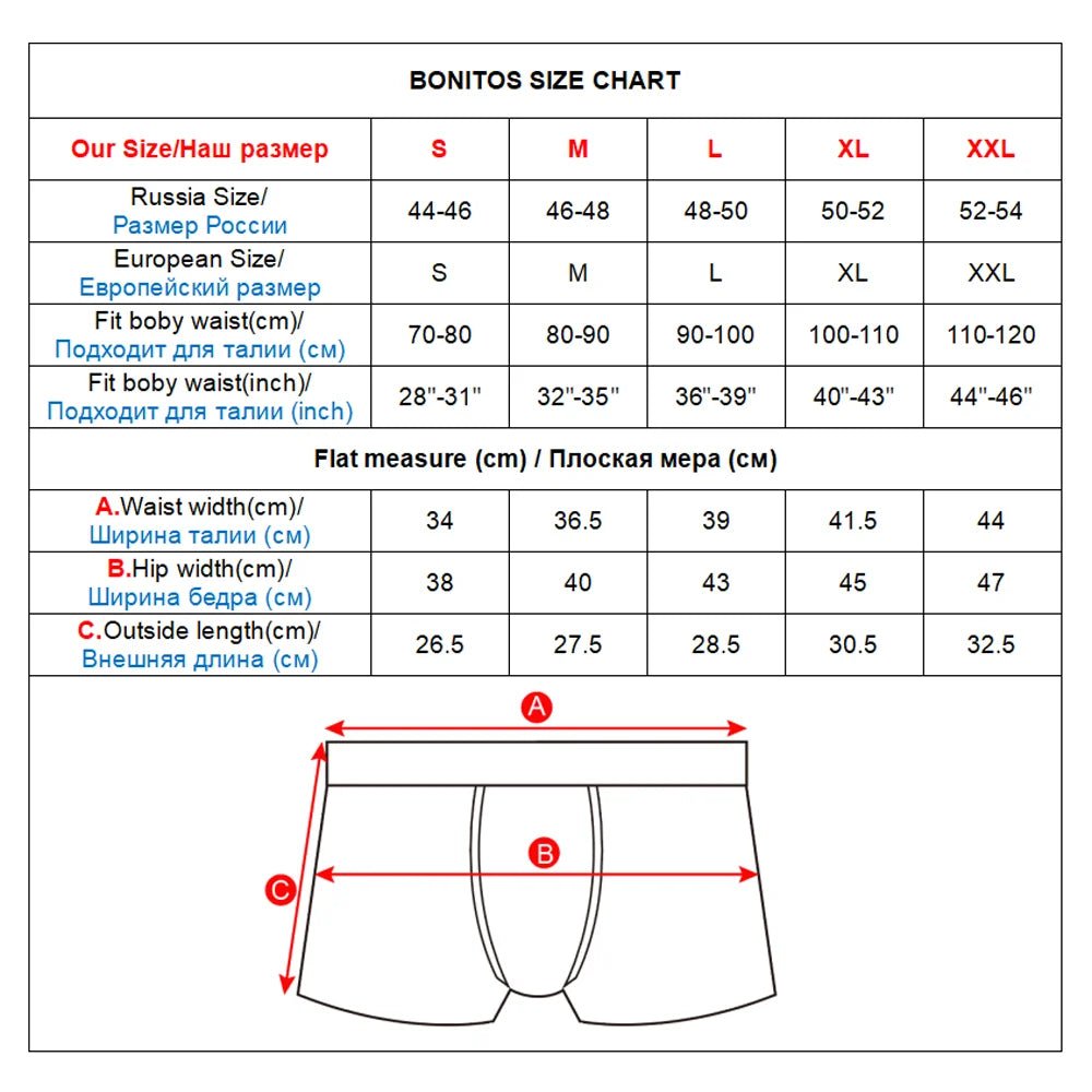 4 Piece Boxer Men Underwear for Man Boxer Underwear Cotton Calecon Man Cotton Underpants Men Sexy Under Wear Underwear [GRM] [UND]