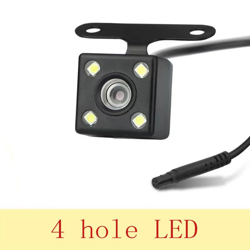 4 Pin HD Car Rear View Camera 170 Degree Wide Angle Waterproof 4 LED Night Vision Car Parking Reversing Camera Monitor Accessory [CAR]