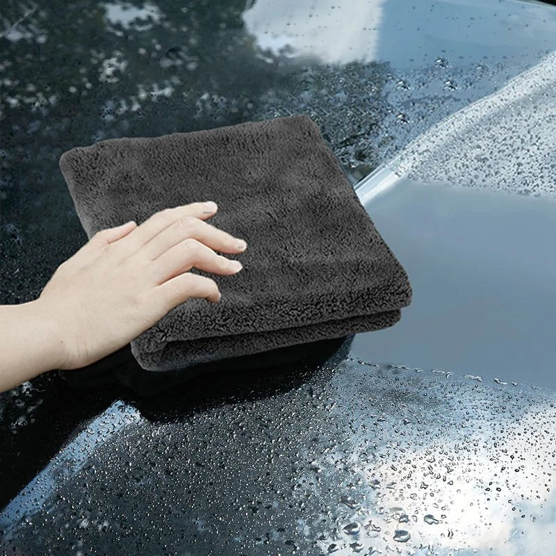 40X40cm Microfiber Towels Car Care Washing Thicken Towel Car Detailing Drying Cloth Cleaning Tool Auto Wash Accessories [CAR] [DTL]