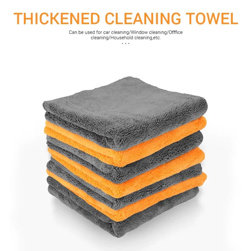 40X40cm Microfiber Towels Car Care Washing Thicken Towel Car Detailing Drying Cloth Cleaning Tool Auto Wash Accessories [CAR] [DTL]