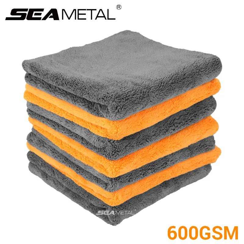 40X40cm Microfiber Towels Car Care Washing Thicken Towel Car Detailing Drying Cloth Cleaning Tool Auto Wash Accessories [CAR] [DTL]