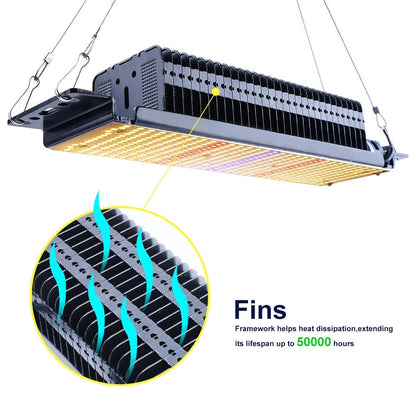 465LEDs Led Grow Light Full Spectrum 300W Phytolamp For Plants Grow Tent Complete Kit Warm White Light For Vegetable Grow Box [GAR]