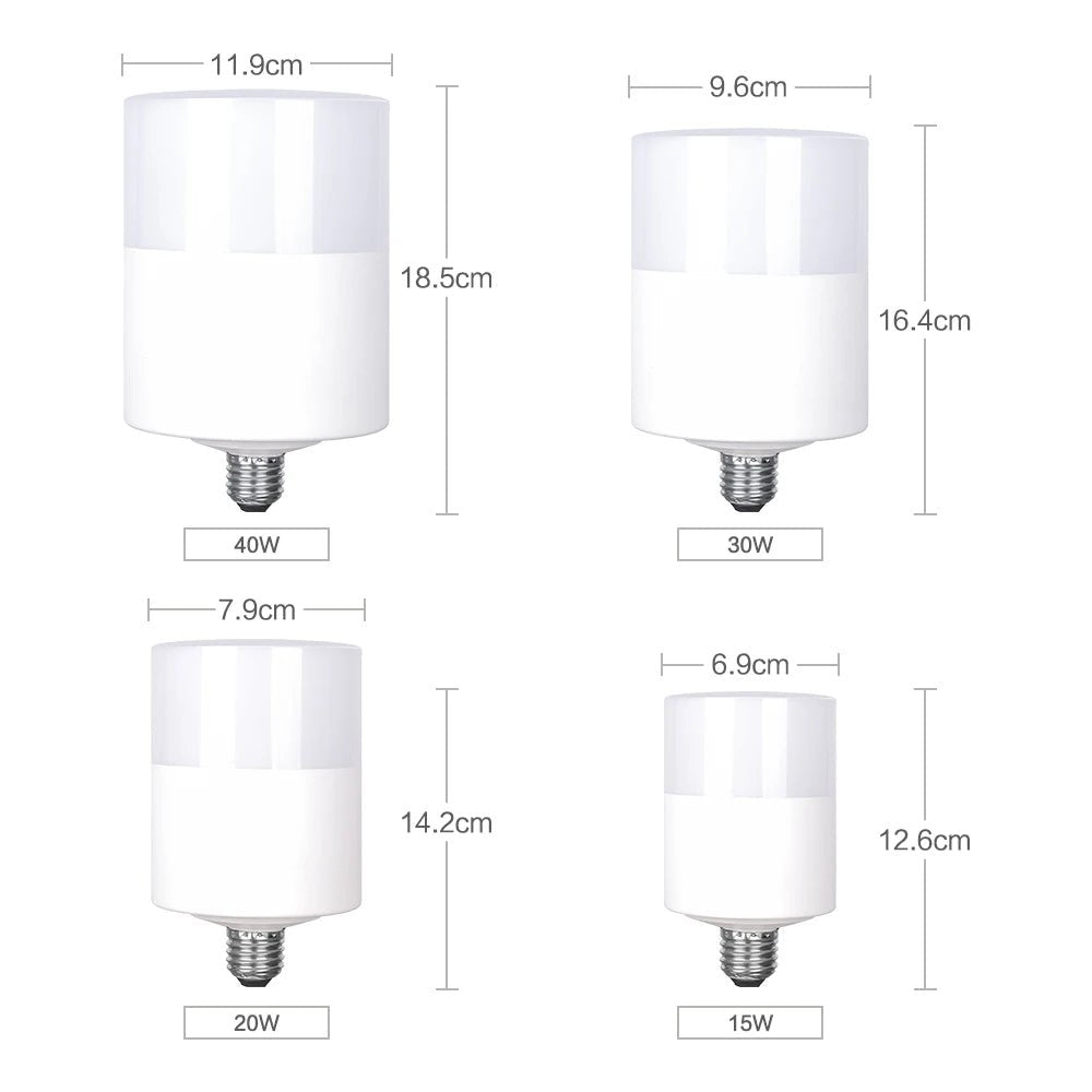 4pcs E27 Base 5500K Bright Photography Day-light LED Bulb Continuous Lighting Lamp For Softbox Photographic Photo Shooting [PHO]