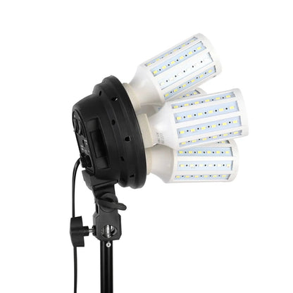 4pcs E27 Base 5500K Bright Photography Day-light LED Bulb Continuous Lighting Lamp For Softbox Photographic Photo Shooting [PHO]