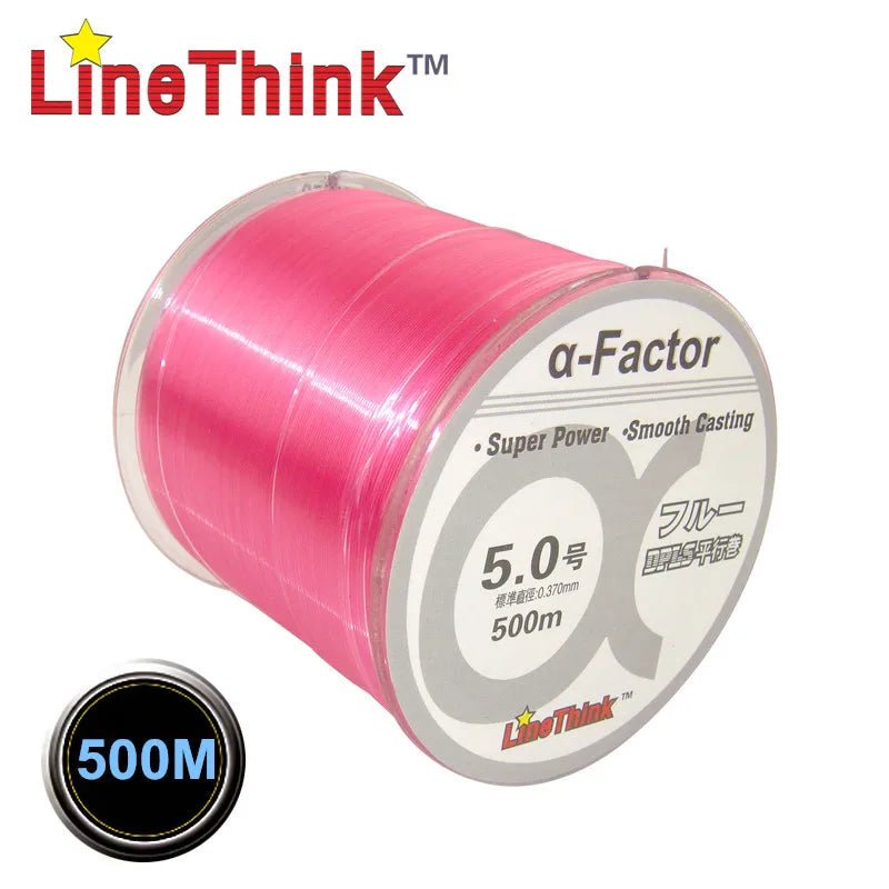 500M LineThink A-Factor Premium Quality Nylon Monofilament Fishing Line  Free Shipping [SPT]