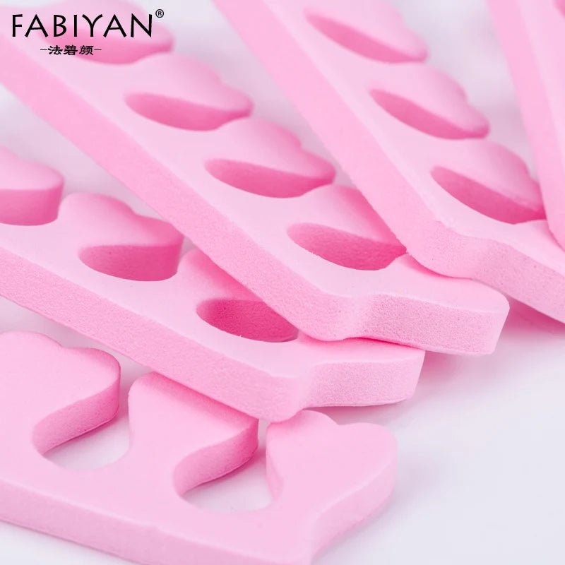 50pcs/Pack Pink Nail Art Toes Separators Fingers Foots Sponge Soft Gel UV Tools Polish Manicure Pedicure [BEU]