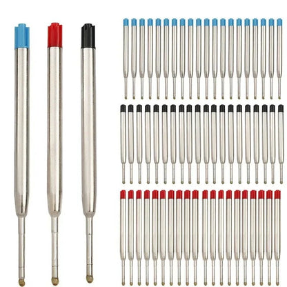 5/10/20pcs L:3.9 In Ballpoint Pen Refills for Parker Pens Medium Point blue red Black Ink Rods for Writing Office Stationery [STA]