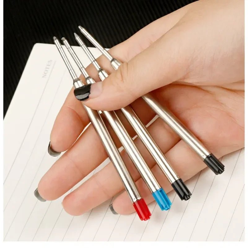 5/10/20pcs L:3.9 In Ballpoint Pen Refills for Parker Pens Medium Point blue red Black Ink Rods for Writing Office Stationery [STA]