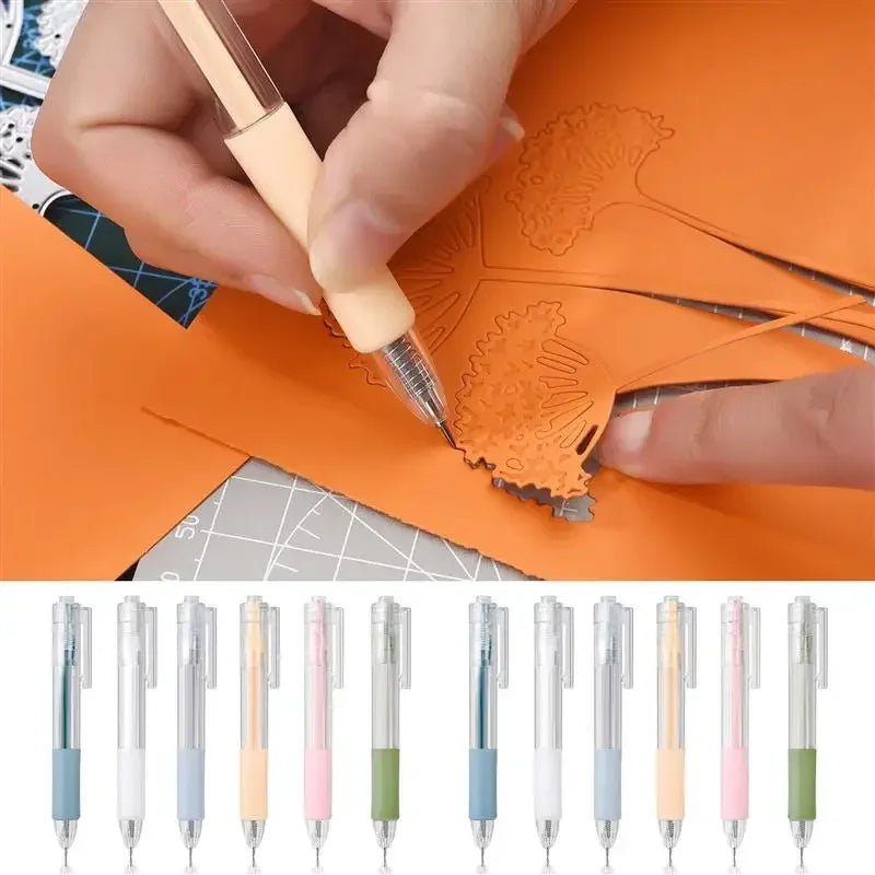 Art Utility Knife Pen Knife Cut Machines Stickers Scrapbooking Cutting Tool Express Box Knife School Supplies DIY Craft Supplies [STA]