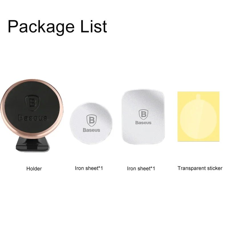 Baseus Universal Car Phone Holder Magnetic Holder For Mobile Phone in car for iPhone X holder soporte movil auto telefoon houder [CAR]