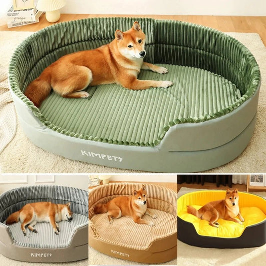 Big Bed Pet Sleeping Bes Large Dogs Accessories Pet Items Pet Medium Waterproof Cushion Mat Supplies Kennel Products Home Garden [PET]