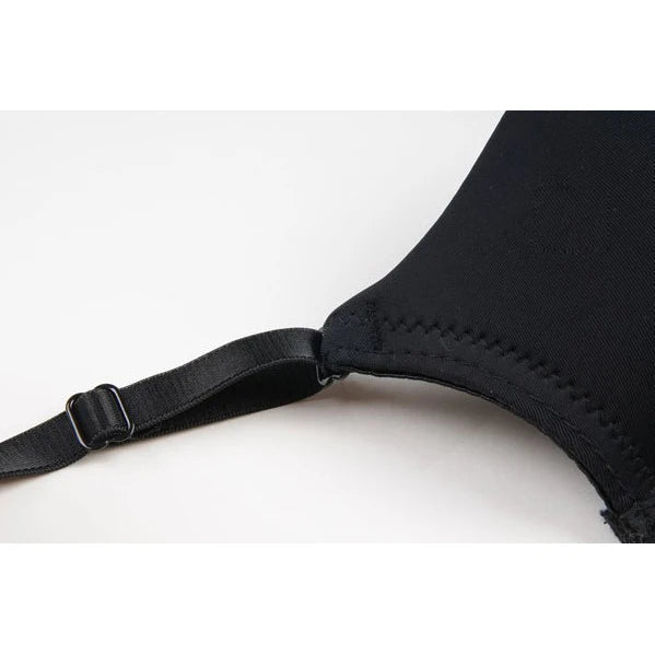 Black White Color Small Bust Sexy Deep V Cup Bra For Women Push Up Lingerie Seamless Bralette Deep U Plunge Intimates Brassiere [GRM] [UND]