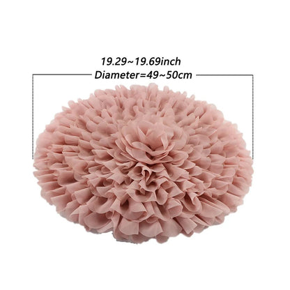 Blossom Soft Chiffon Newborn Blanket Stuffer Basket Filler Backdrop Photo Props Baby Photography Layers Little Infant Mat Studio [PHO]