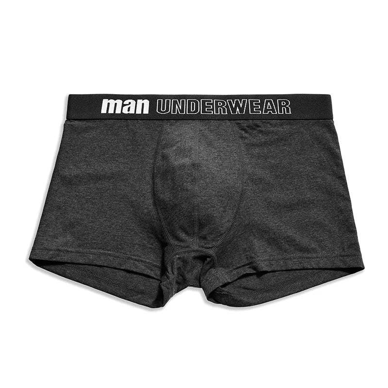 boxer mens underwear men cotton underpants male pure men panties shorts underwear boxer shorts  cotton solid cuecas [GRM] [UND]