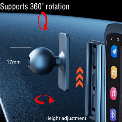 Car Phone Holder For Mercedes Benz GLA X156 2015-2019 CLA 2013-2019 C177 Wireless Charging Stand Mobile Gravity Linkage Base [CAR]