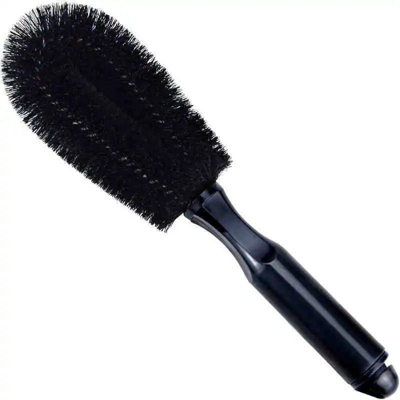 Car Wheel Brush Tyre Cleaning Brushes Tools Car Rim Scrubber Cleaner Duster Handle Motorcycle Truck Wheels Car Detailing Brush [CAR] [DTL]