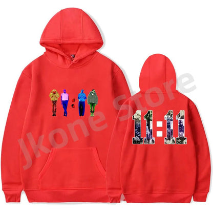 Chris Brown Rapper Hoodies 11:11 Album Merch Women Men Fashion Casual Streetwear Sweatshirts Long Sleeve T-Shirts [MEN]